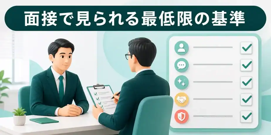 監査法人の面接で見られる最低限のコミュニケーション基準